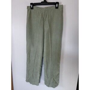 Alfred Dunner Womens Green Pants New With Tags Petite 14 Soft Material